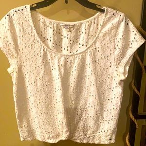 American Eagle white blouse